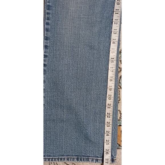 Levis 515 Bootcut Womens 10M 30Wx27L Faded Blue Denim Jeans - Picture 5 of 9